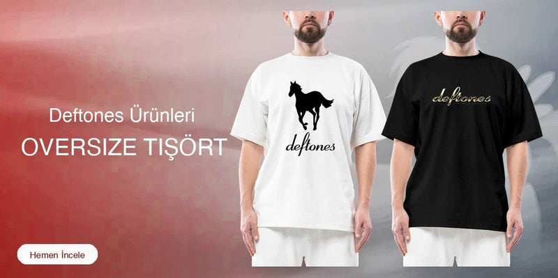 Deftones Oversize Tişört