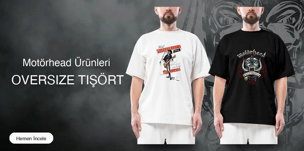 Motörhead Oversize Tişört kapak