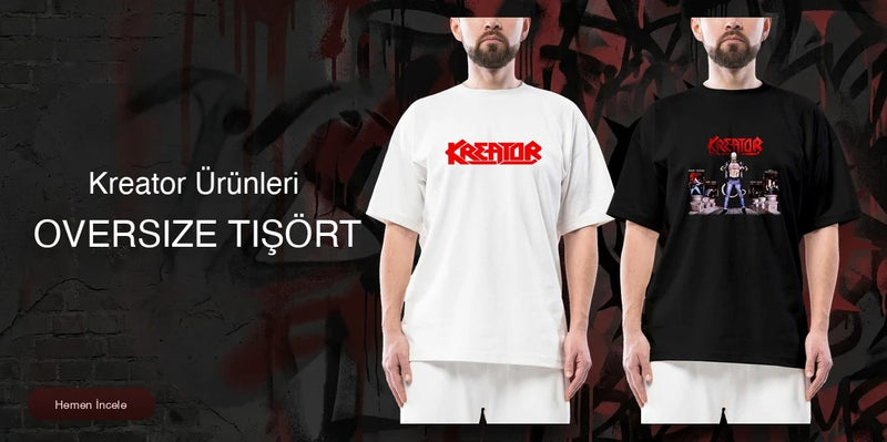 Kreator Oversize Tişört