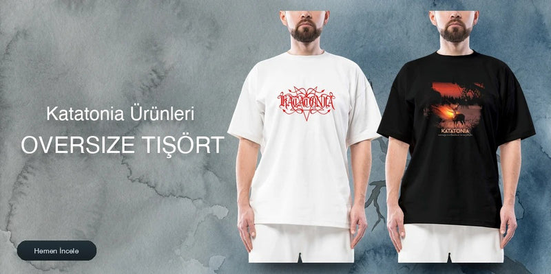 Katatonia Oversize Tişört
