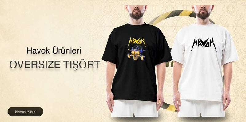 Havok Oversize Tişört