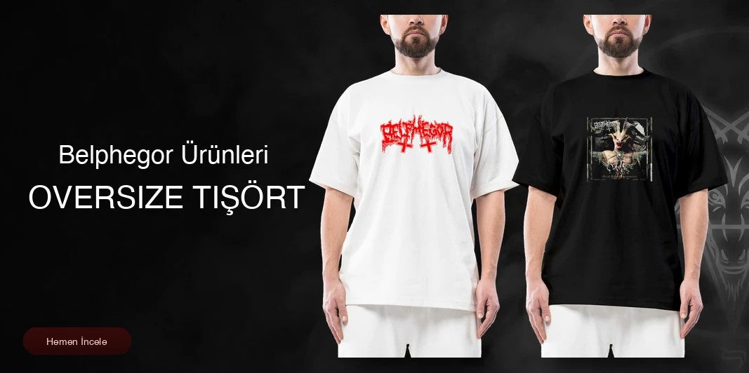 Belphegor Oversize Tişört kapak