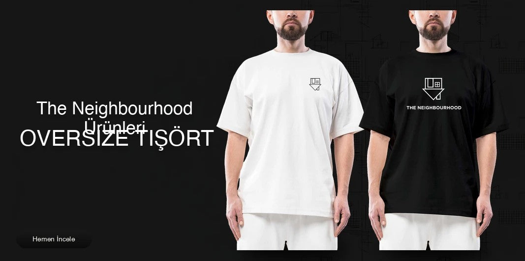 The Neighbourhood Oversize Tişört kapak