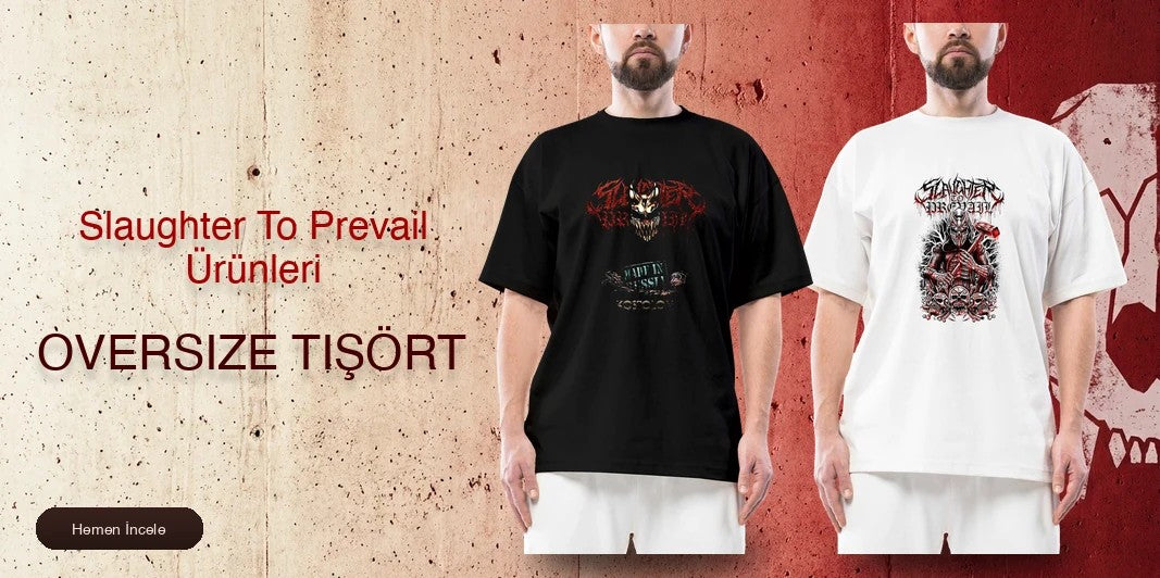 Slaughter To Prevail Oversize Tişört kapak