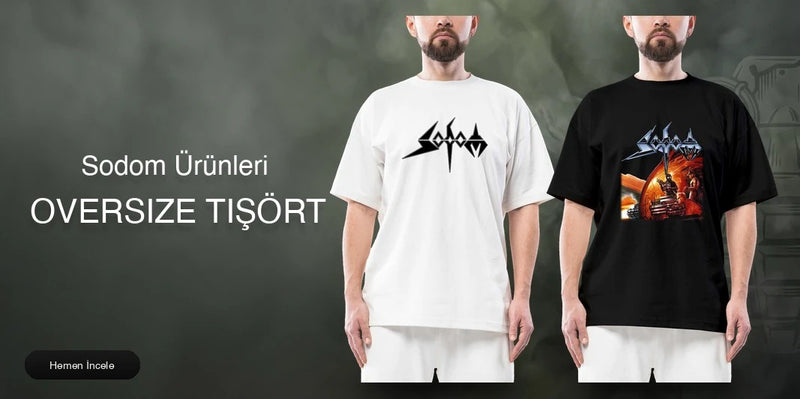 Sodom Oversize Tişört