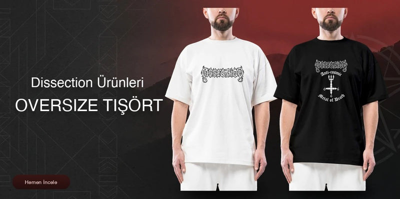 Dissection Oversize Tişört
