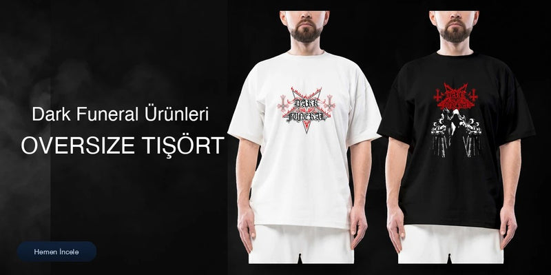 Dark Funeral Oversize Tişört
