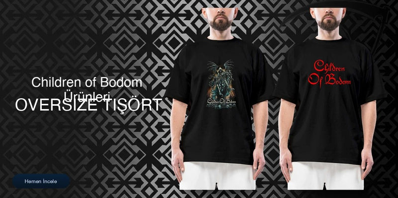 Children of Bodom Oversize Tişört