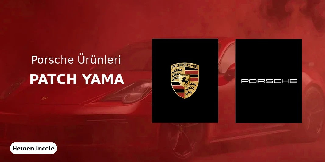 Porsche Patch Yama kapak