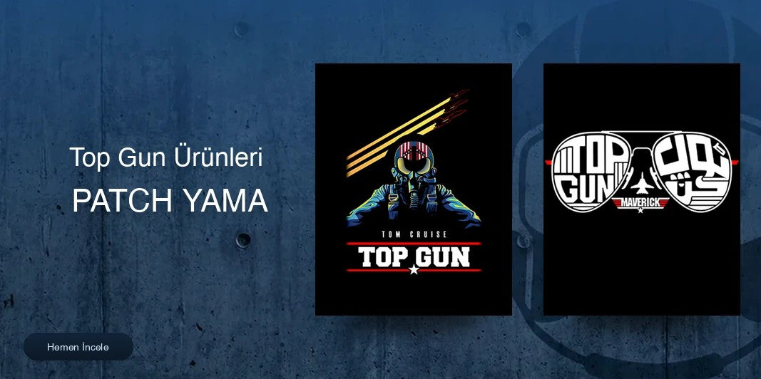Top Gun Patch Yama kapak
