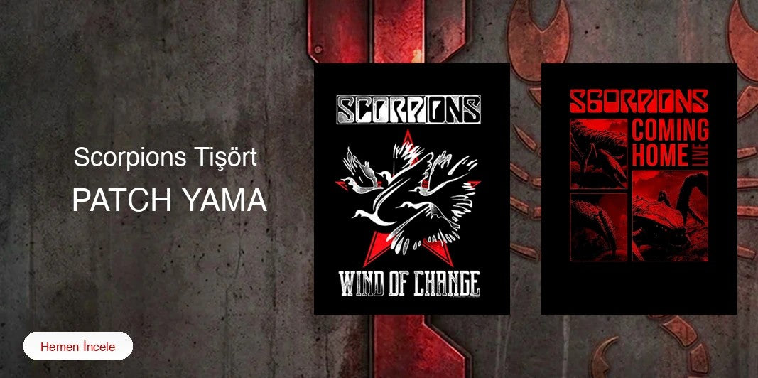 Scorpions Patch Yama kapak