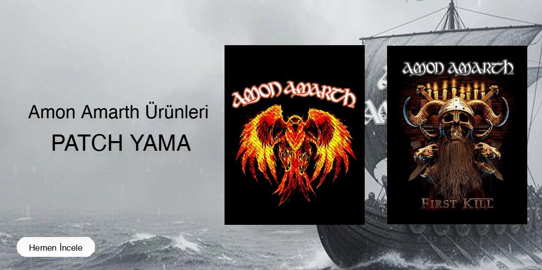 Amon Amarth Patch Yama kapak