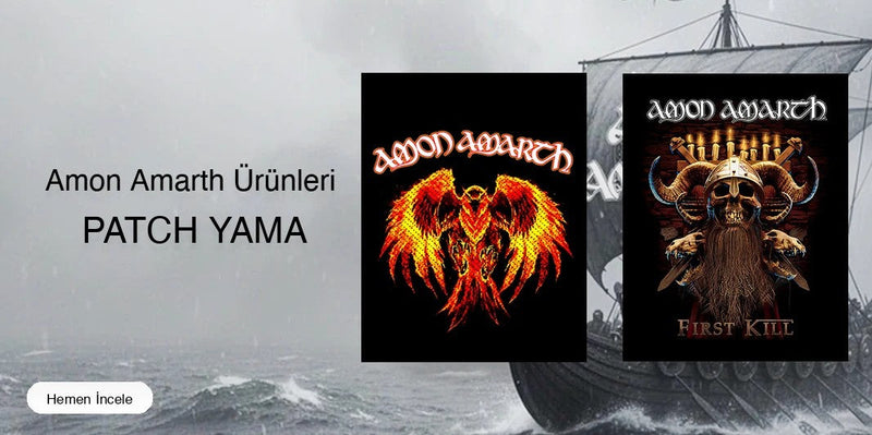 Amon Amarth Patch Yama kapak