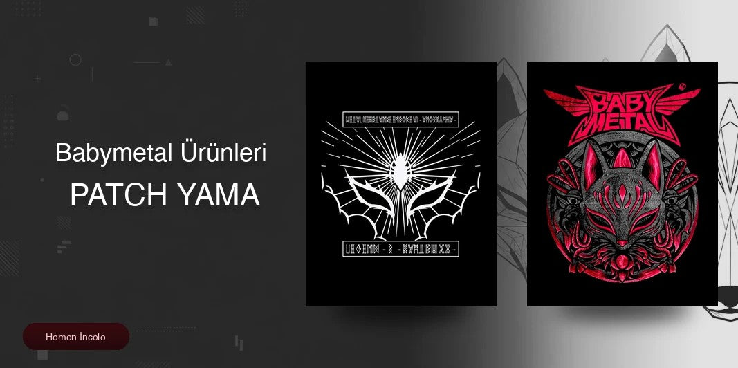 Babymetal Patch Yama kapak