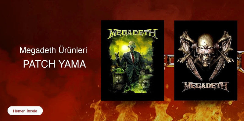 Megadeth Patch Yama kapak