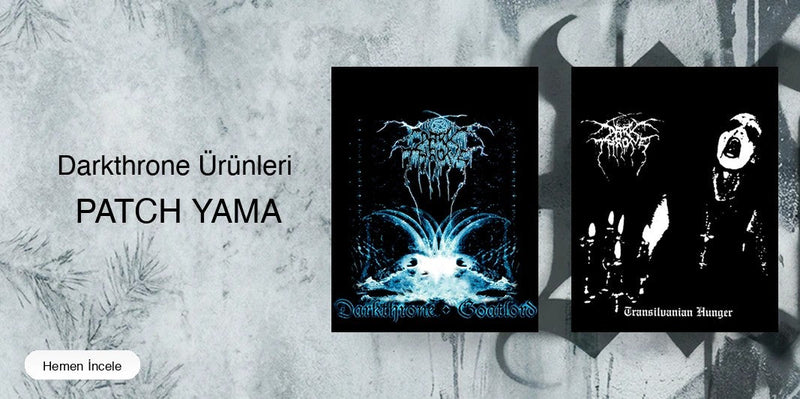 Darkthrone Patch Yama kapak