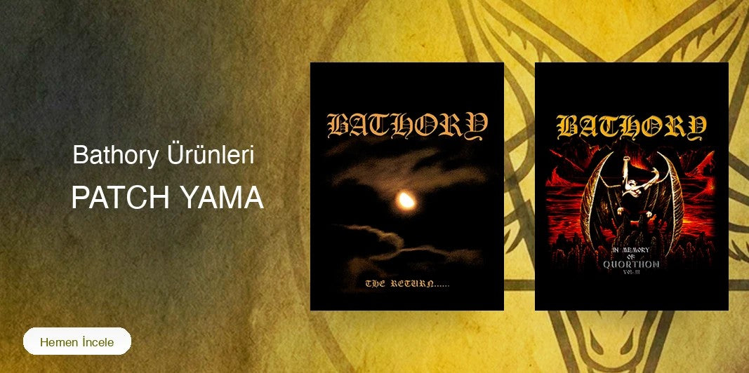 Bathory Patch Yama kapak
