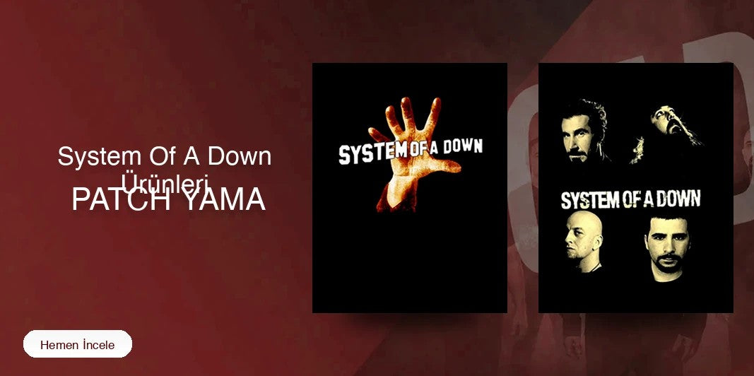 System Of A Down Patch Yama kapak