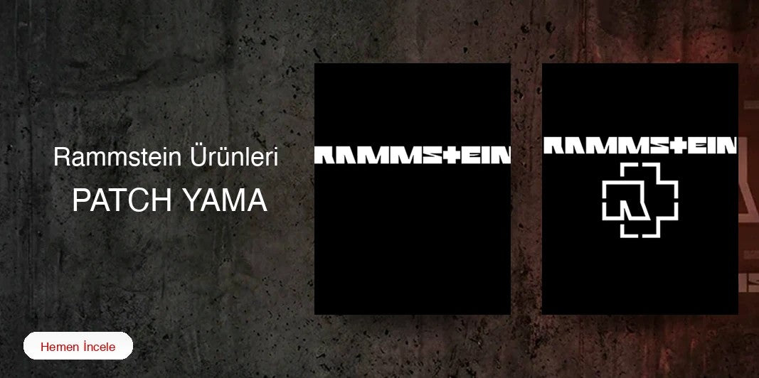 Rammstein Patch Yama kapak