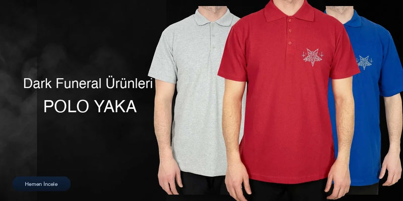 Dark Funeral Polo Yaka Tişört