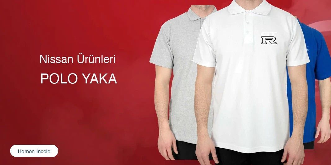 Nissan Polo Yaka Tişört kapak