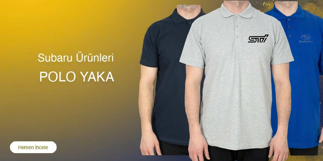 Subaru Polo Yaka Tişört kapak