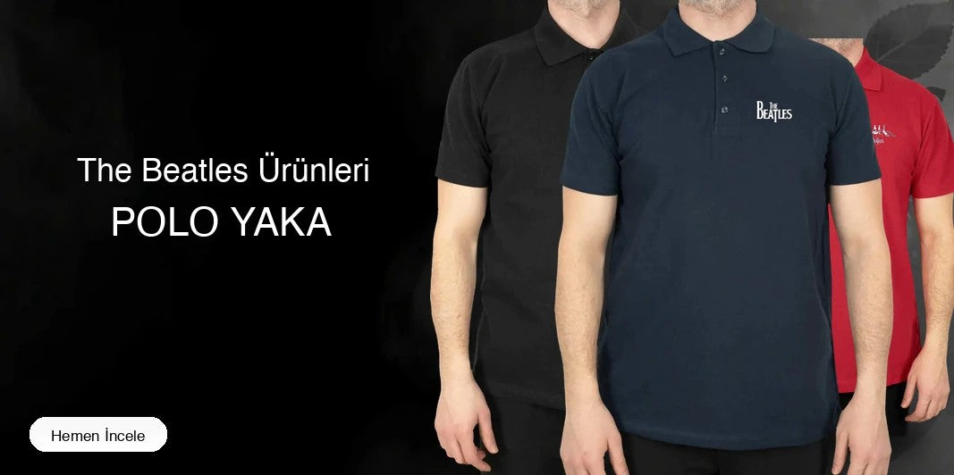The Beatles Polo Yaka Tişört kapak