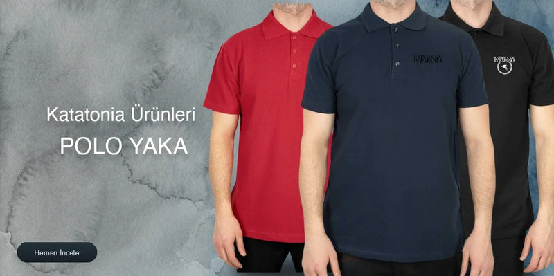 Katatonia Polo Yaka Tişört