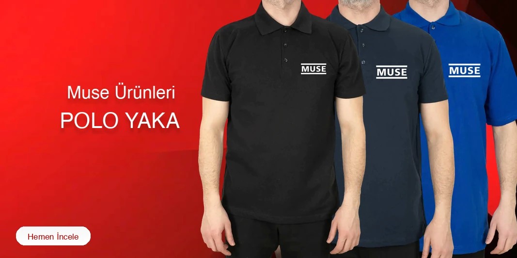 Muse Polo Yaka Tişört kapak