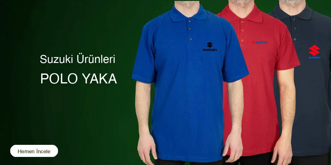 Suzuki Polo Yaka Tişört kapak
