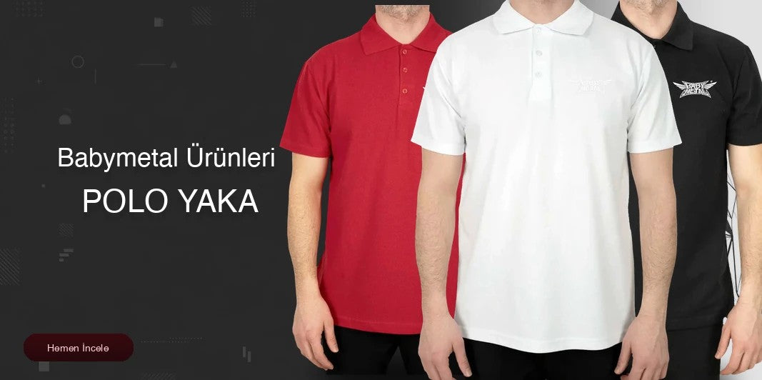 Babymetal Polo Yaka Tişört kapak