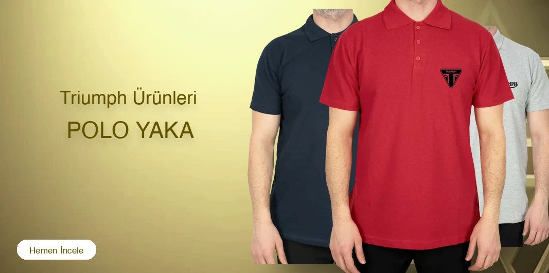 Triumph Polo Yaka Tişört kapak