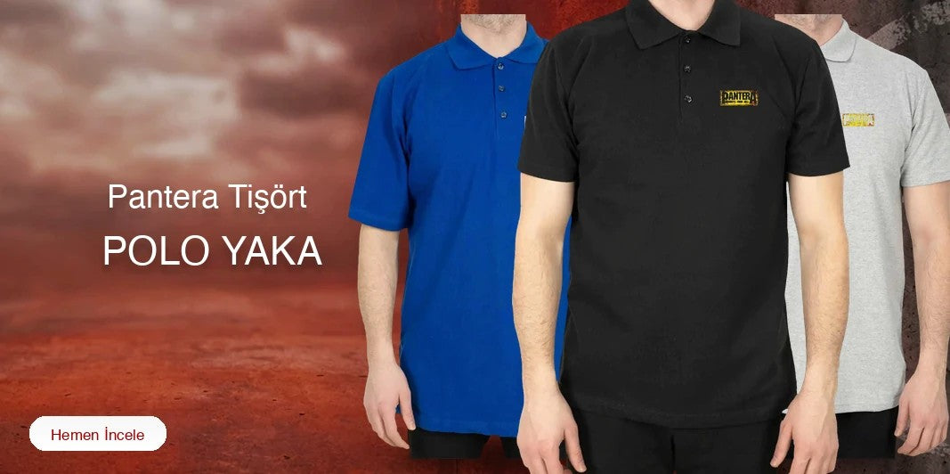 Pantera Polo Yaka Tişört kapak
