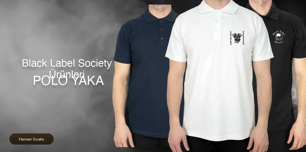Black Label Society Polo Yaka Tişört kapak