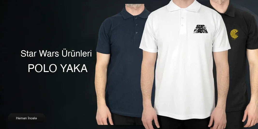 Star Wars Polo Yaka Tişört kapak