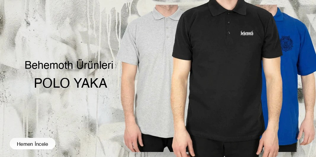 Behemoth Polo Yaka Tişört kapak