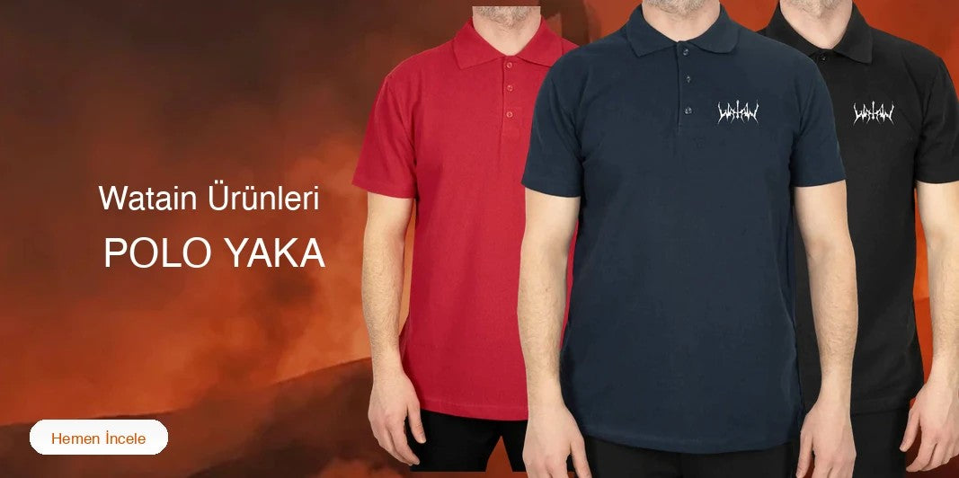Watain Polo Yaka Tişört kapak