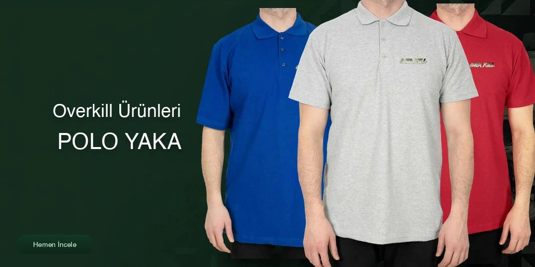 Overkill Polo Yaka Tişört kapak