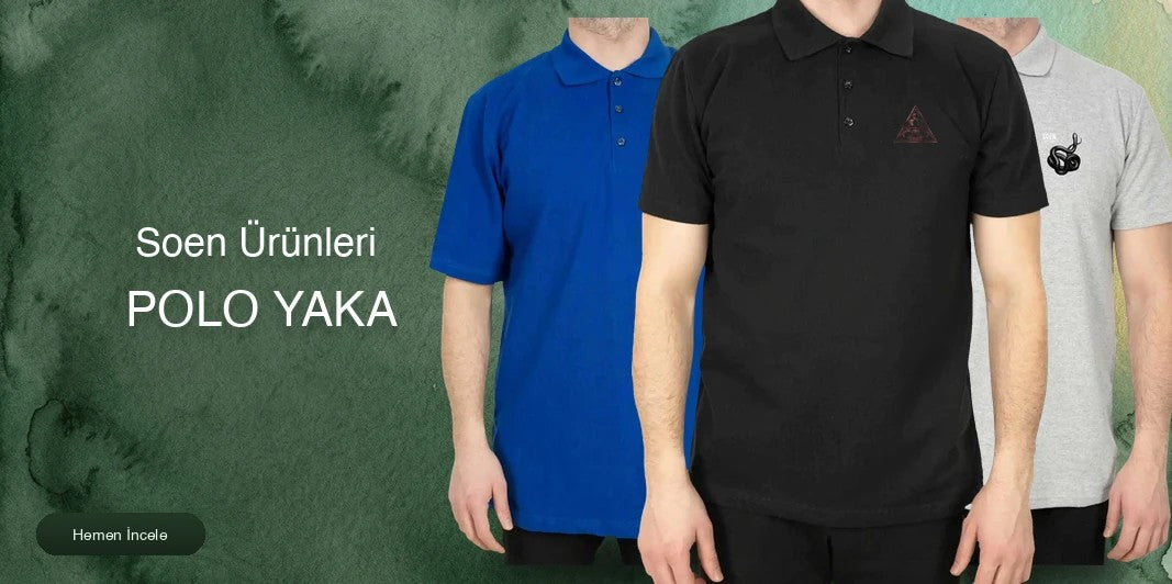 Soen Polo Yaka Tişört kapak