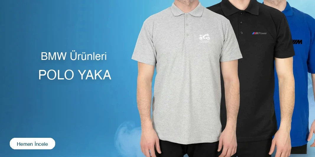 BMW Polo Yaka Tişört kapak