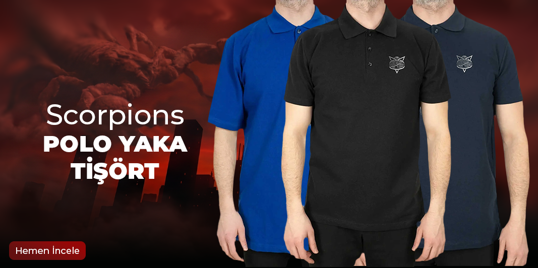 Scorpions Polo Yaka Tişört
