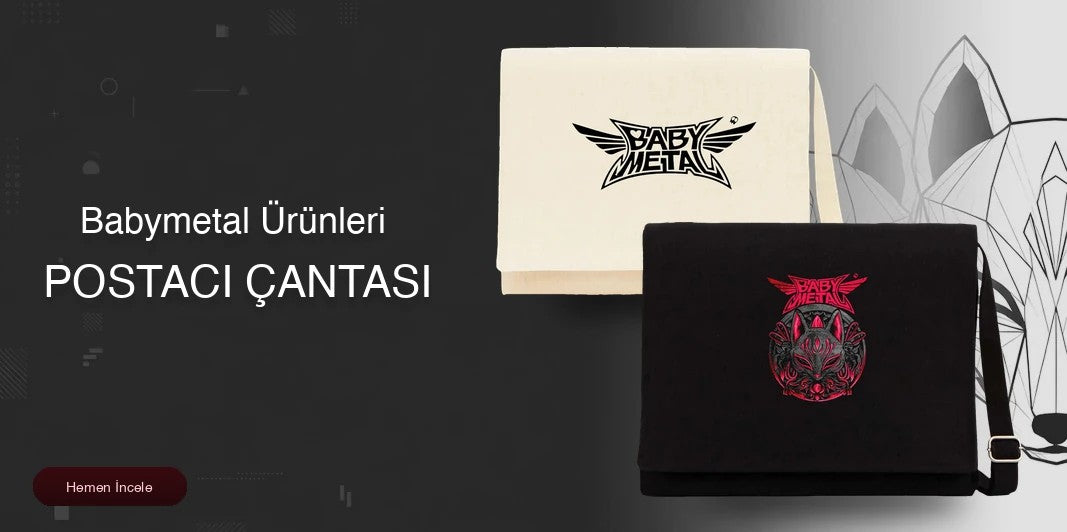 Babymetal Postacı Çantası kapak