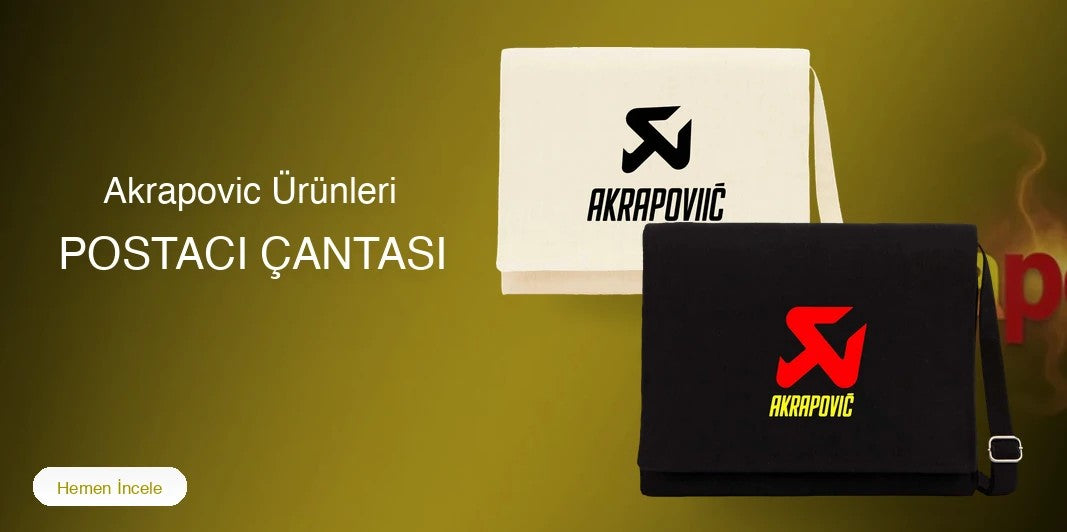 Akrapovic Postacı Çantası kapak