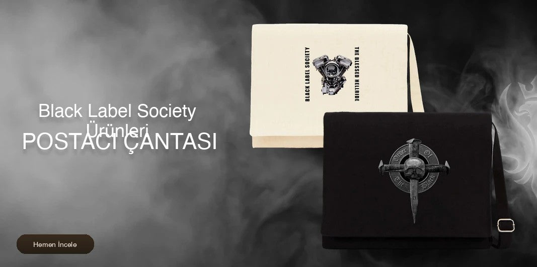 Black Label Society Postacı Çantası kapak