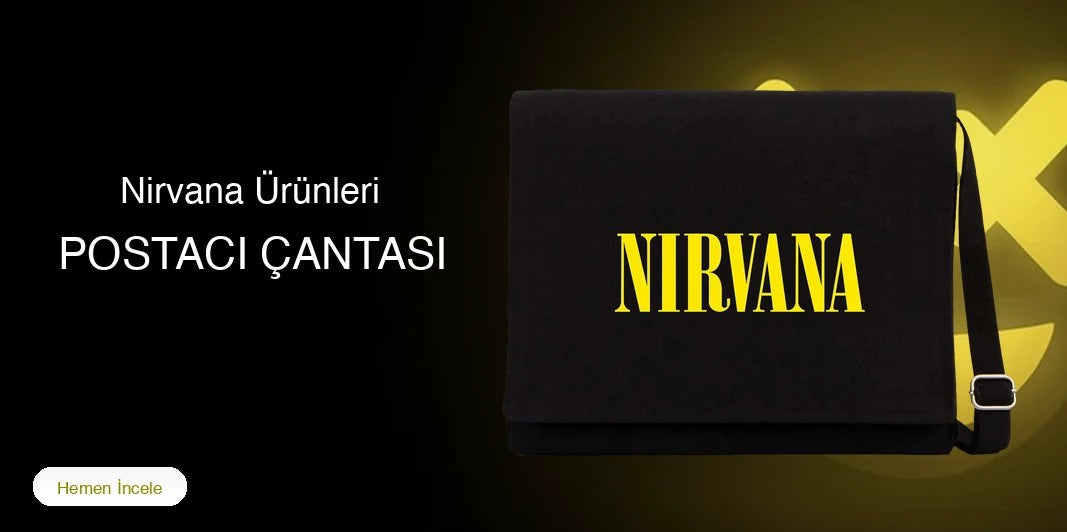 Nirvana Postacı Çantası kapak