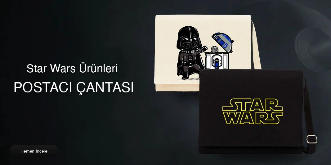 Star Wars Postacı Çantası kapak