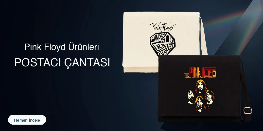 Pink Floyd Postacı Çantası kapak