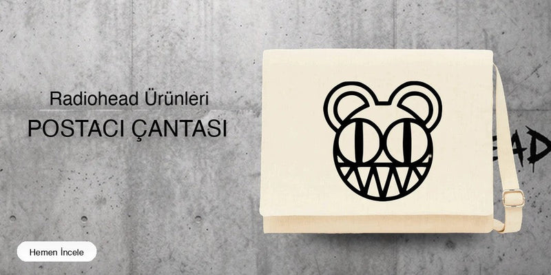 Radiohead Postacı Çantası