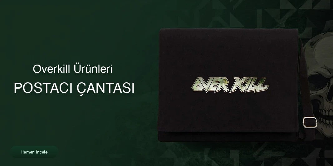 Overkill Postacı Çantası kapak