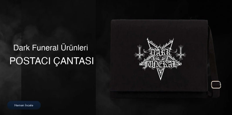 Dark Funeral Postacı Çantası